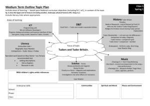 Medium Term Outline Topic Plan