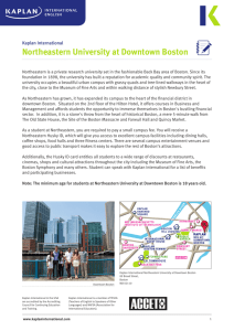 Northeastern University at Downtown Boston