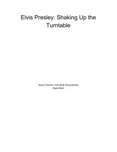 Elvis Presley: Shaking Up the Turntable