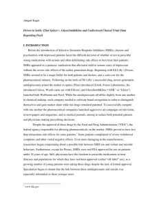 Spitzer v. GlaxoSmithKline & Undisclosed Clinical Trials Data