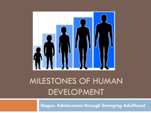 Milestones of Human Development