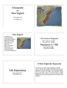 New England vs. Chesapeake copy