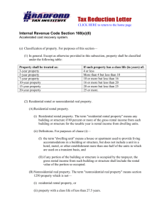 Internal Revenue Code Section 168(e)(6)