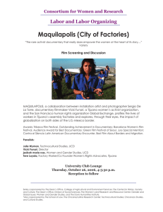 Maquilapolis (City of Factories)