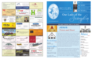 Bulletin 7/5/15 English - Our Lady of the Assumption