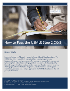 How to Pass the USMLE Step 2 CK/3