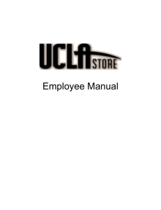 UCLA Store Policies