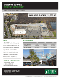 Brochure/Site Plan - Urstadt Biddle Properties Inc.