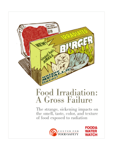 Food Irradiation: A Gross Failure