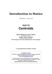 Centroids - Secrets of Engineering Mechanics