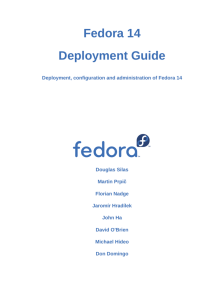 Deployment Guide - Fedora Documentation