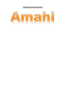 Amahi Instruction Manual