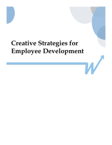 Creative Strategies for Employee Development
