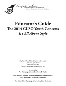 Educator's Guide - University of Illinois Urbana