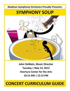 symphony soup - Madison Symphony Orchestra
