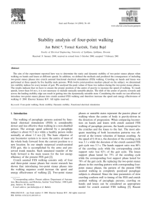 Stability analysis of four