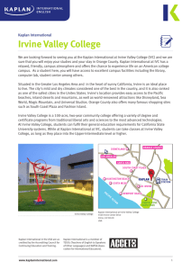 Irvine Valley College - Kaplan International English