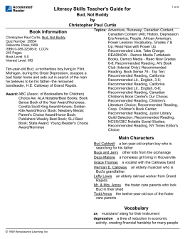 Bud Not Buddy Quiz Bud Not Buddy Literacy Skills Teachers Guide Writing Services Company Name also Bullying Essay Thesis How To Write A College Essay Paper