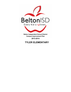 tyler elementary - Belton Independent School District