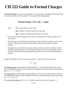 II0904 Formal Charges