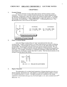 1 chem 3013 organic chemistry i lecture notes chapter 2