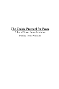 Tookie Protocol for Peace