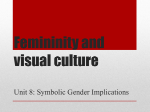 Unit 8: Symbolic Gender Implications