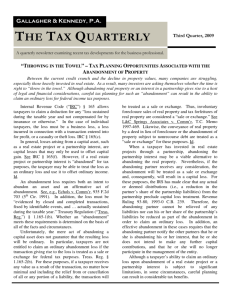 the tax quarterly - Gallagher & Kennedy