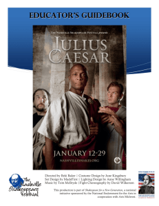 Julius Caesar - Nashville Shakespeare Festival