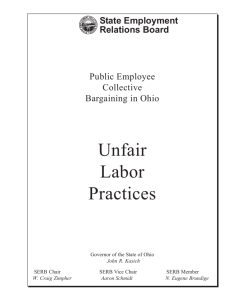 Unfair Labor Practices - State Employment Relations Board