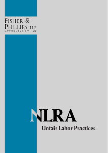 Unfair Labor Practices - Fisher & Phillips LLP