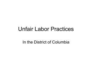 Unfair Labor Practices