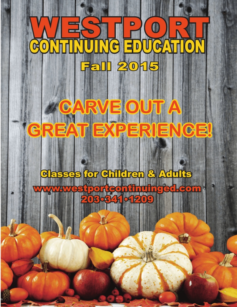 View Catalog Westport Continuing Education