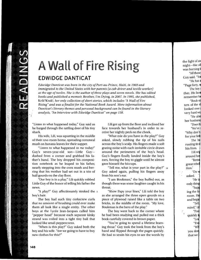 the wall of fire rising