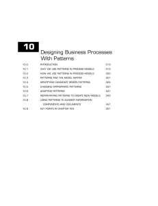 Designing Business Processes With Patterns