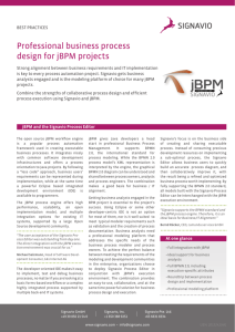 Best Practices: Professional business process design for jBPM