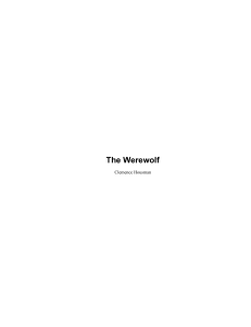 The Werewolf - Encyclopaedia.com