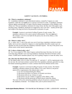 SAFETY VALVES IN A NUTSHELL Q1: What is a mandatory