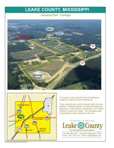 Industrial Park - Leake County Industrial Development Association