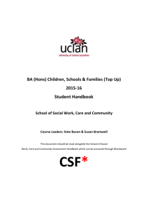 Student Handbook - University of Central Lancashire