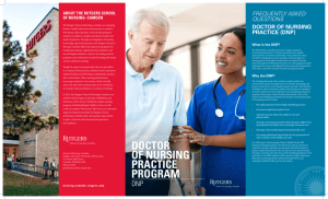 doctor of nursing practice program - Rutgers University