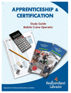 Study Guide Mobile Crane Operator