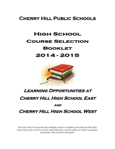Cherry Hill Public Schools Learning Opportunities at Cherry Hill