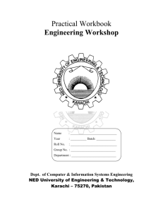 Practical Workbook Engineering Workshop