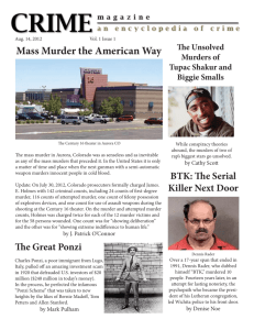 Mass Murder the American Way