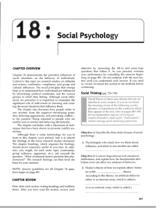18 Social Psychology
