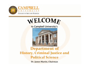 Overview :: Department of History, Criminal Justice, & Political Science