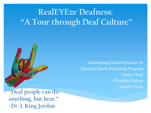 RealEYEze Deafness_ITHI_ppt