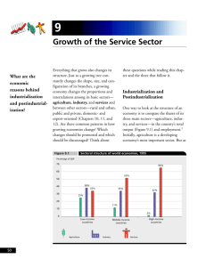 Growth of the Service Sector