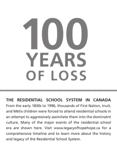 100 Years of Loss - Legacy of Hope Foundation